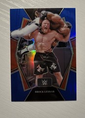 2022 Panini Select WWE – Premier Level Brock Lesnar #139 Blue Prizm /199