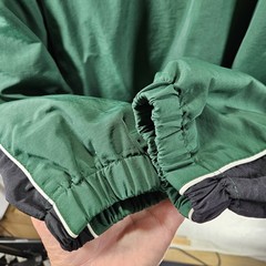 VTG Colorado State Rams Quarter Zip Mens XL Green Long Sleeve Pullover 2003 Y2K