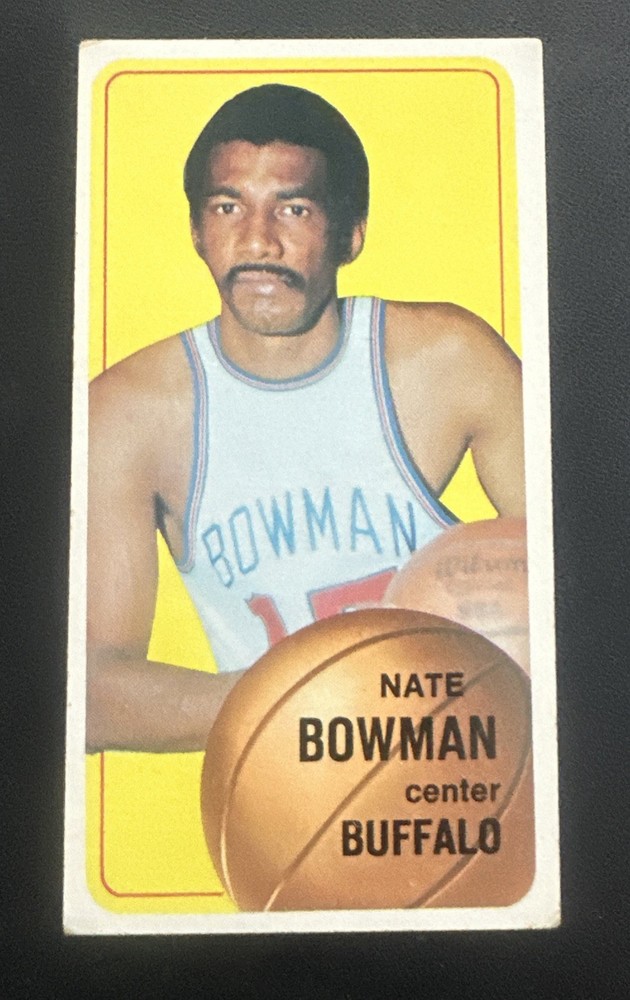 1970-71 Topps Basketball Nate Bowman Buffalo Braves #138