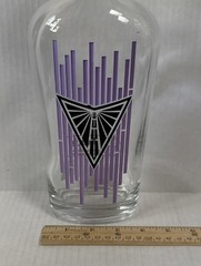 RARE Golden State Valkyries Manos Custom Handcrafted Wine Bottle