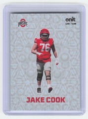 2025 ONIT Athlete Ohio State Buckeyes #F-27 Jake Cook Fusion Holo 138/199