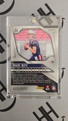 2024 Panini Prizm Drake Maye #329 Red White & Blue Prizm (RC) Patriots