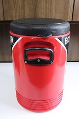 Body Armor 5 Gallon Water jug dispenser NCAA Red/Black College Bulldogs