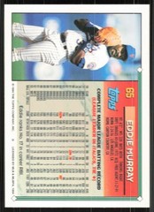 Eddie Murray, 1994 Topps, #65, New York Mets,