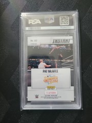 2022 Panini Instant WWE Pat McAfee #60 Summer Slam Rookie Card RC /684 PSA 10