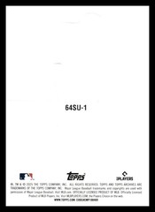 2025 Topps Archives 1964 Stand-Ups #64SU-1 Aaron Judge Yankees