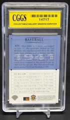 Ted Williams 1994 Upper Deck GM The American Epic Card #9 CGGS 10 Gem Mint