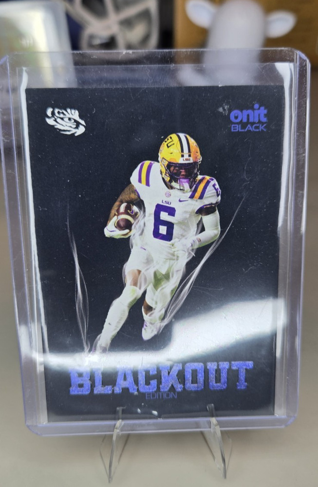 2025 ONIT Black LSU Barion Brown Blue Blackout – 24/25 DRAFT NEW ORLEANS SAINTS
