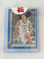 2025-26 Topps Chrome Dylan Harper #252 Blue X-Fractor Rookie RC