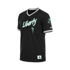 Unisex New Era Black New York Liberty Sport Classics Capsule V-Neck Fashion