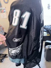 Reebok Philadelphia Eagles Terrell Owens NFL Football Jersey Size 56