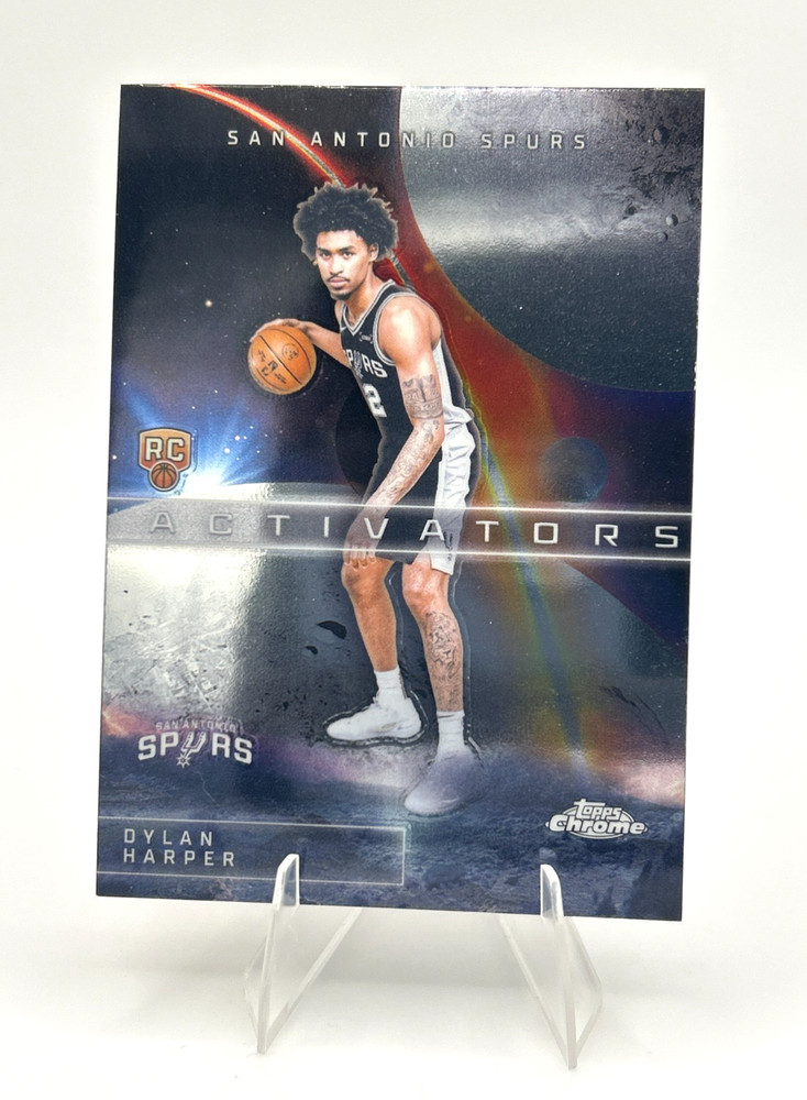 2025-26 TOPPS CHROME ACTIVATORS Dylan Harper #AC-12 (RC)
