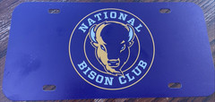 LIPSCOMB BISONS 6X12 License Plate