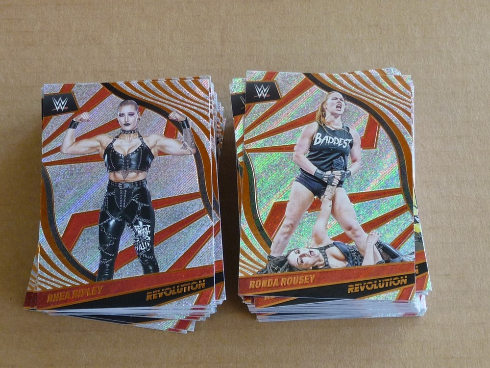 2022 Panini Revolution WWE WRESTLING COMPLETE BASE SET 100 CARDS