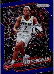 2025 Panini Prizm WNBA Aari McDonald #10 Blue Velocity