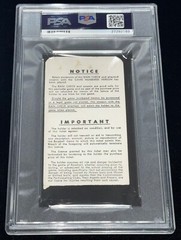 1962 World Series Game 1 Ticket Signed « Whitey Ford MLB Record 10 WS Win » PSA 10