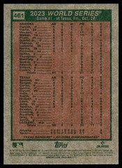 2024 Topps Heritage World Series 2023: Game 1 WS Houston Astros #461