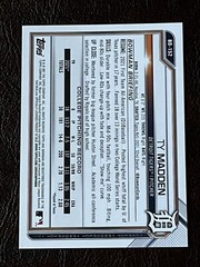 2021 Bowman Draft Ty Madden 1st Bowman #BD-152 Detroit Tigers Qty Avail