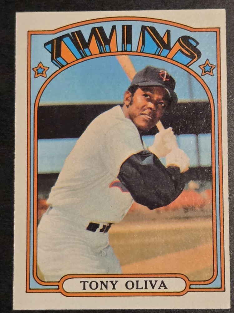 1972 Topps #400 Tony Oliva Minnesota Twins