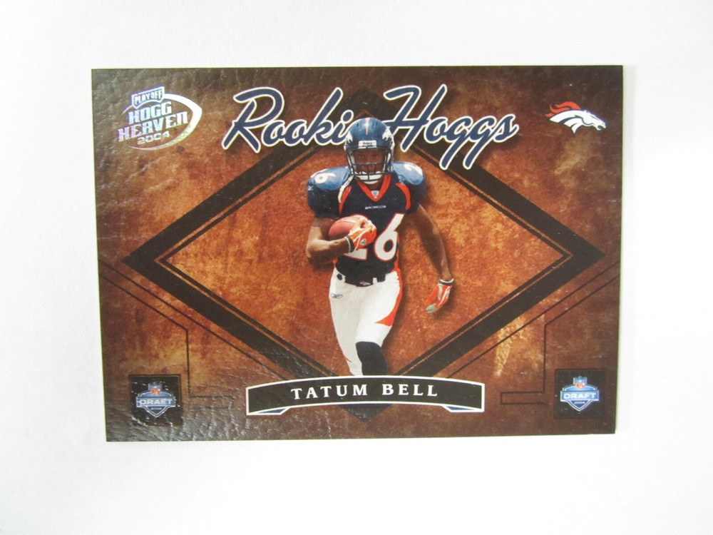 2004 Playoff Hogg Heaven Rookie Hoggs # RH-32 Tatum Bell Card (B2BG) # 323/750