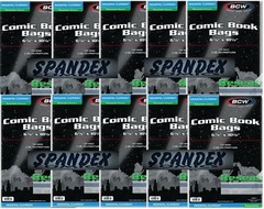 1000 – BCW Current Modern Resealable 2-Mil Polypropylene Comic Book Bags!