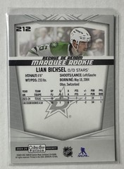 2024-25 O-Pee-Chee OPC Platinum Lian Bichsel RC #212