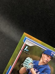 2024 Bowman Chrome Brock Porter /75 1ST BOWMAN ON CARD AUTO YELLOW SP RC #CPA-BP