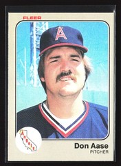1983 Fleer #76 Don Aase