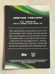 2025 Topps Chrome Tennis Shimmer Refractor Martina Trevisan #151