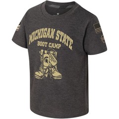 Toddler Colosseum Charcoal Michigan State Spartans OHT Military Appreciation