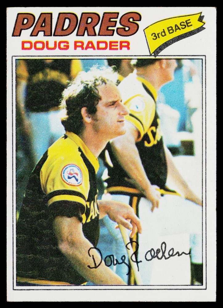 1977 Topps SET-BREAK #9 Doug Rader EX or Better, (HUCK&rsquo;S)