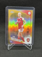 2025/26 UEFA Women’s Chrome Leah Williamson Gold Refractor /50