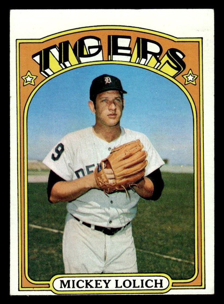 1972 Topps Baseball #450 Mickey Lolich VG/EX *e3