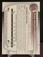 2025 Bowman Draft Chrome Ryan Waldschmidt Refractor #BDC-41
