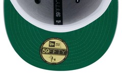 LA Dodgers Satin 59Fifty Fitted Hat Blue With Gray Brim& White Script Logo Size8