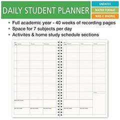 Deluxe Full-Year Student Planner for High School 40 Weeks (HS-90)