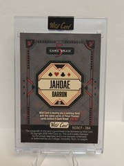 2025 Wild Card 5 Card Draw Jahdae Barron Auto RC Rookie 3/6 DB