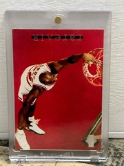 Michael Jordan Card🔥 RARE INSERT SILVER 90’s FOIL SP BULLS JERSEY #23 W/ CASE!