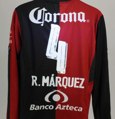 club atlas jersey 100% authentic Puma Size Medium 2015-2016 #4 R. MARQUEZ T