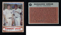 1962 Topps Mickey Mantle Willie Mays Hank Aaron Elston Howard #18 HOF 2s2