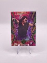 2025 Topps Universe WWE #DDE-8 Undertaker Dazzling Debuts Green Electric /99