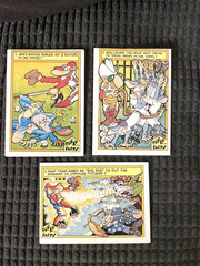 1976 Funky Facts Baseball Cards #26 #31 #35. EX+