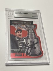 Anze Kopitar Signed Card Stanley Cup Champs Slabbed Beckett BAS IP Auto Kings a