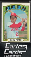 Tony Perez 1972 Topps #80 Cincinnati Reds Hall of Fame