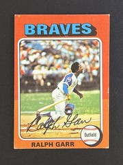 1975 Topps Mini Ralph Garr Atlanta Braves #550