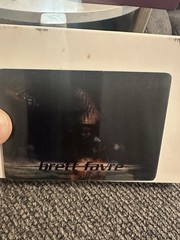 Highland Mint Brett Favre Motion Vision Set Nickel Silver Coin & Motion Card COA