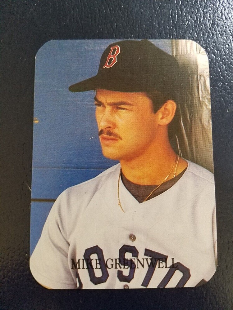 Mike Greenwell Boston Red Sox 1987 Rookies Rob Broder #20 Oddball NM