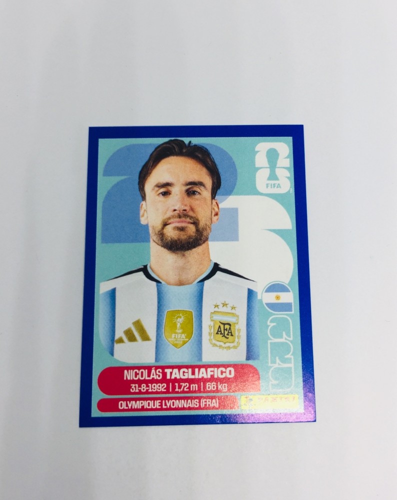 2026 Panini FIFA World Cup Stickers Blue Parallel-U PICK- Free Combined Shipping