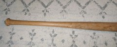 30&Prime; 1960s Old Vintage Yogi Berra Baseball Bat New York Yankees Joseph Kren Bat