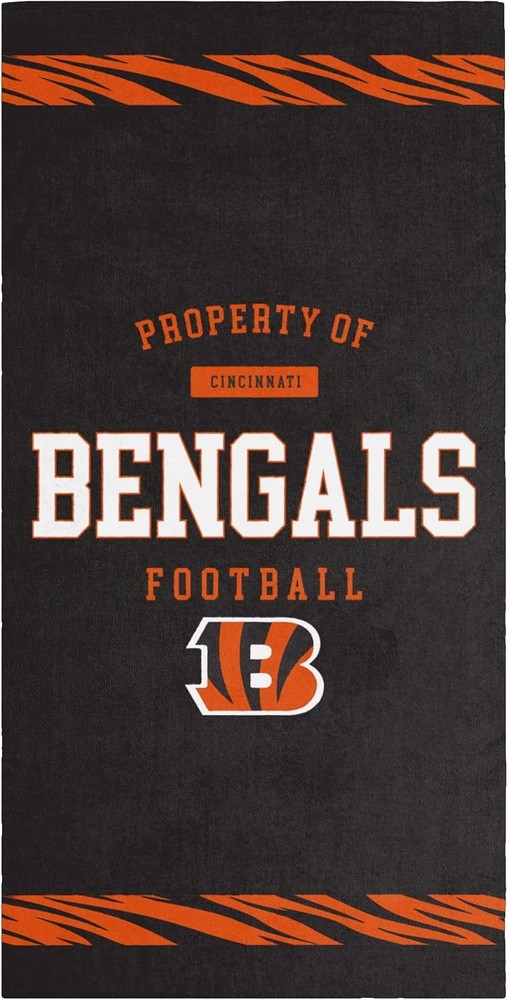 NFL Property of Team Logo 60&Prime; x 30&Prime; Beach Towel